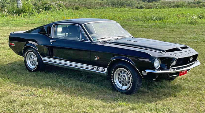 1968 Shelby GT500: SOLD $123,750